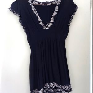 Black Bathing Suit Cover